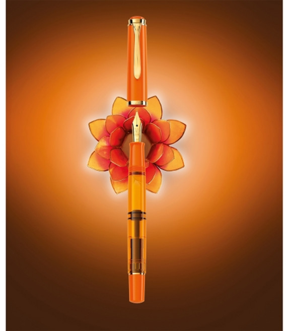 펠리칸 만년필 M200 Orange Delight (오렌지 딜라이트), F