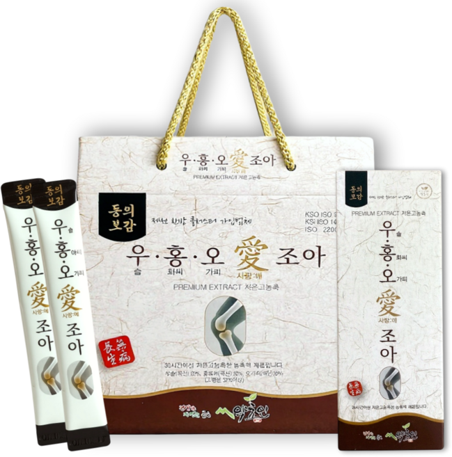 약초인 우슬즙 홍화씨 오가피 우슬복합물 우슬진액 우슬차 30포, 13g, 30개