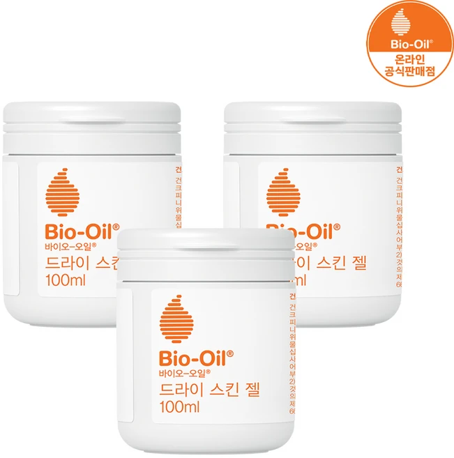 바이오오일 드라이 스킨 젤, 3개, 100ml - 쿠팡