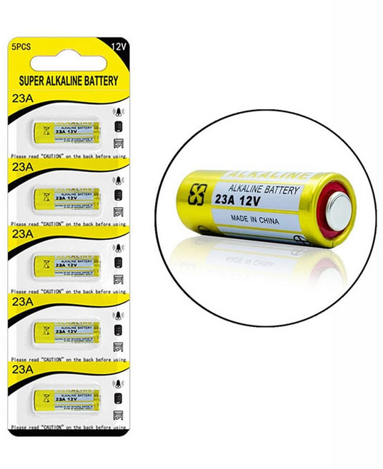 12V23A 12V 건전지 5개입 최근입고된 리모컨 배터리 jmc3806MK