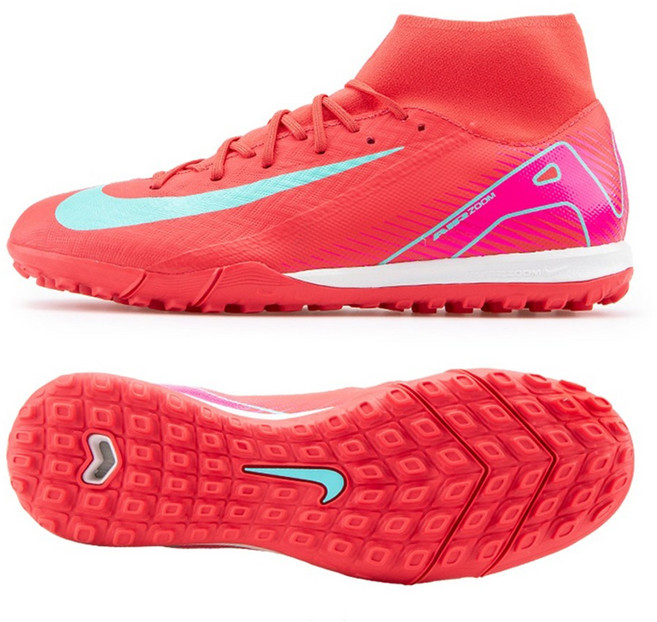 나이키 줌 머큐리얼 수퍼플라이 10 아카데미 TF 축구화 풋살화 엠버 글로우 남녀공용 FQ8331-800