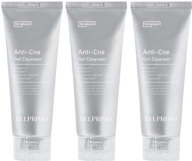 벨프리모 안티크네 젤 클렌저, 125g, 3개