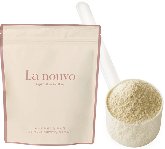 라누보 리퀴드 밀 포 바디, 1개, 350g - 쿠팡