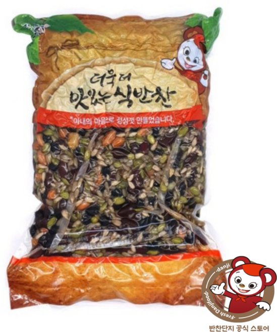 반찬단지 모듬 콩조림 4Kg 4개