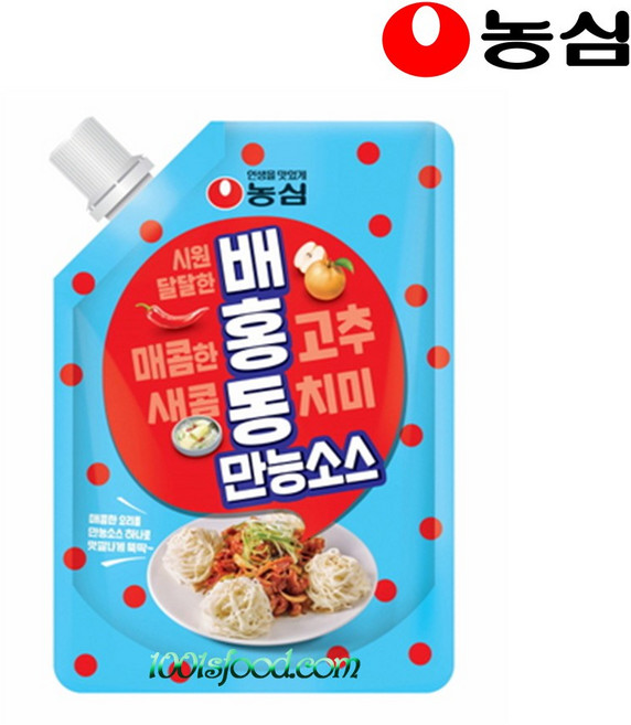 농심 배홍동만능소스 300g/배홍동비빔면/찰비빔면, 300g, 1개