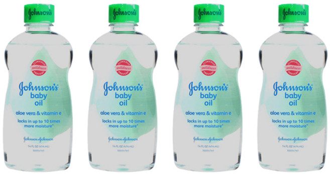 존슨즈베이비 오일 알로에 베라 & 비타민 E존슨즈오일알로에베라&비타민E, 414ml, 4개