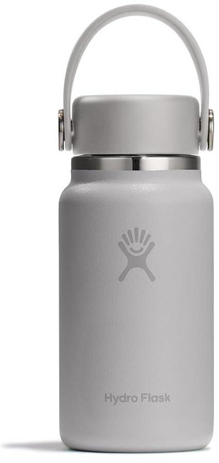 Hydro Flask 하이드로 플라스크 마이크로 보틀 누출 지갑 또는 포켓 단열 미니 물병 189.9g6.7온스 비치플럼 퍼플 252151, 버치