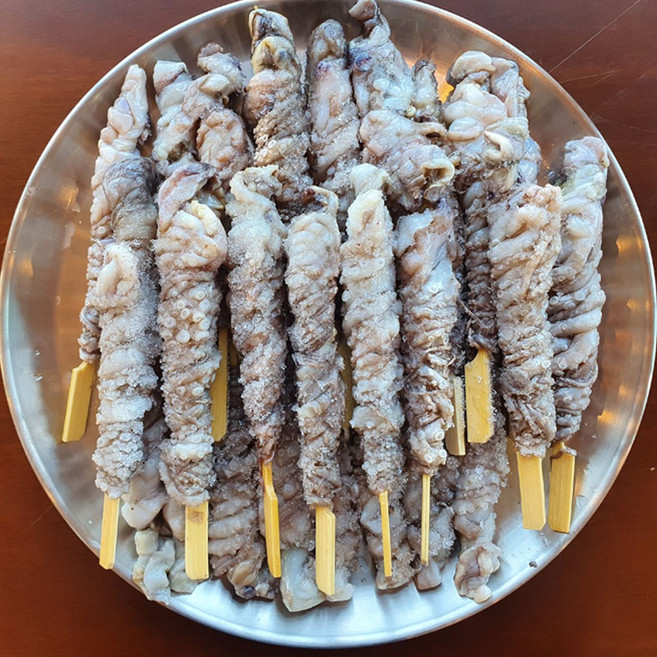 [맛있는생활] 호롱낙지 900g (꼬치갯수21~30개 내외) 선상 활급냉, 1개