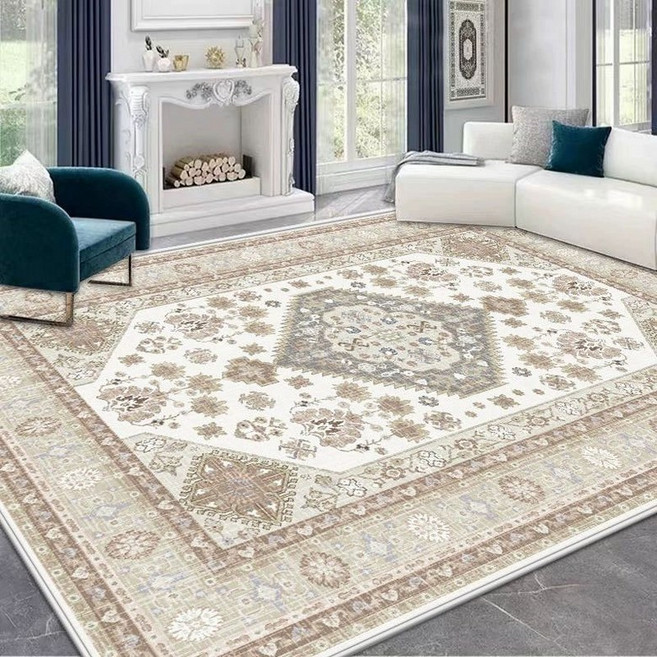 북유럽 카페트 빈티지스타일 거실카페트 유럽풍 러그 대형 사각 페르시안