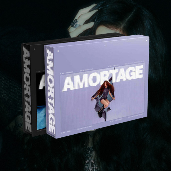 [홀로그램 슬리브 증정] 블랙핑크 지수 JISOO - AMORTAGE 아모르타주 앨범 한정반, 블랙