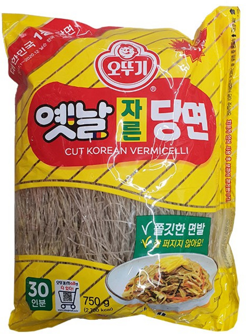 오뚜기 옛날 자른 당면, 750g, 1개