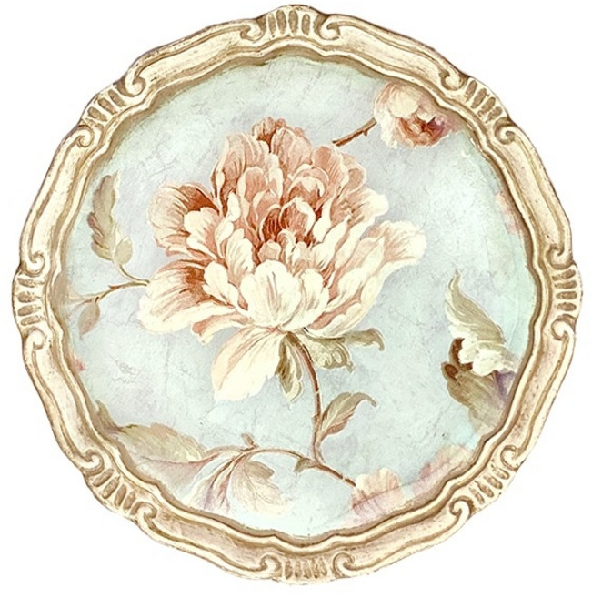 [세자티니] 앨리스 원형 쟁반 33cm, 1개