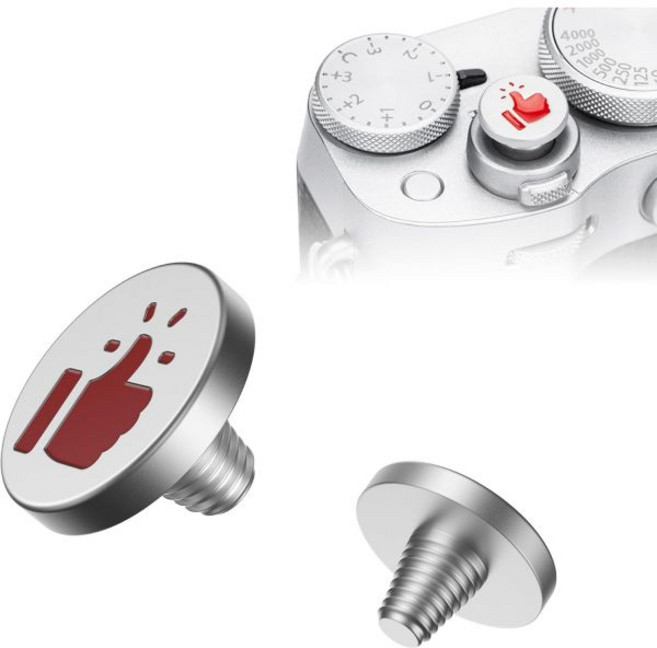 JJC 카메라 셔터 버튼 귀여운 고양이 발톱 무늬의 소프트 릴리즈 후지 후지필름 XM5 XT5 XT4 XT50 XT30 III II XPRO3 X00VI XE5 X 하프 라이카, A6-Like