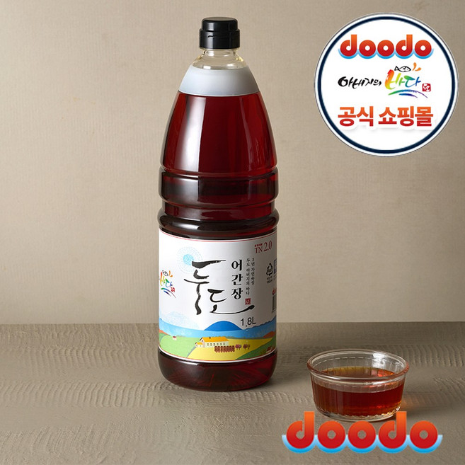 국내산 100% 어간장 3년 이상 숙성, 1개, 1.8L