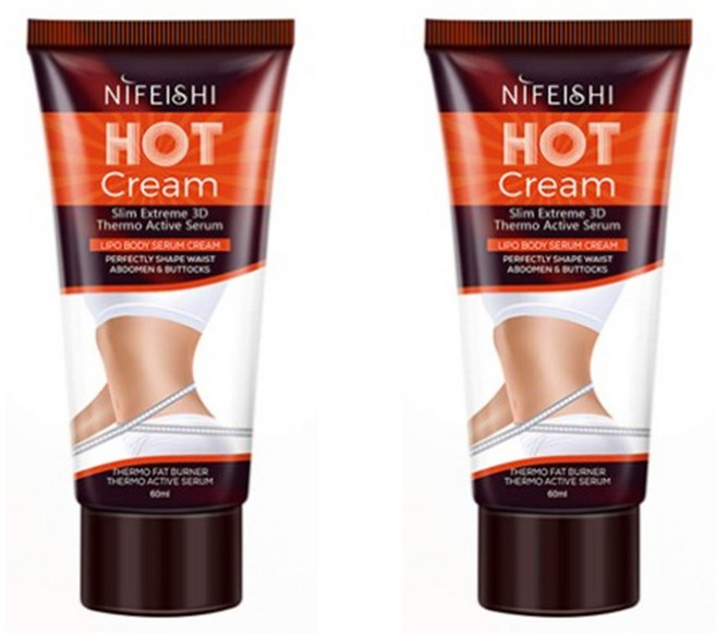 Purvigor 퍼비거 셀룰라이트 발열 크림 Hot Cream 60ml 2개