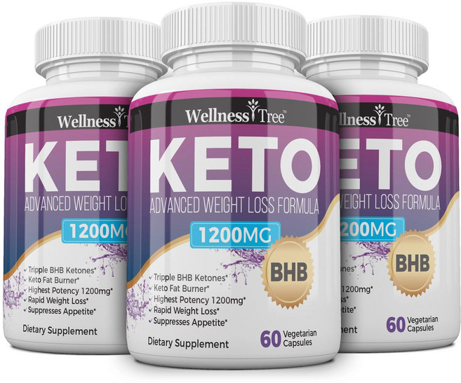 USKORNET 웰리스트리케토 다이어트 1200mg 식욕 관리 지원, 60정, 3개