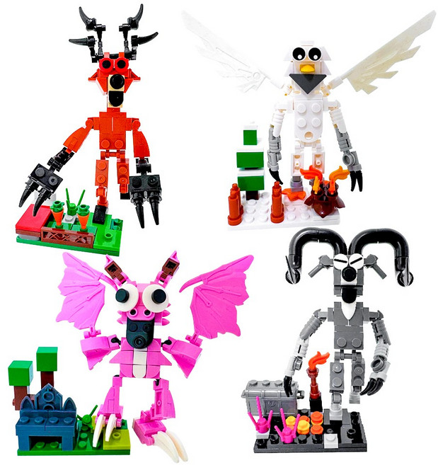 99일 나이트 인더 포레스트 4종 블록 NO7272, 1개