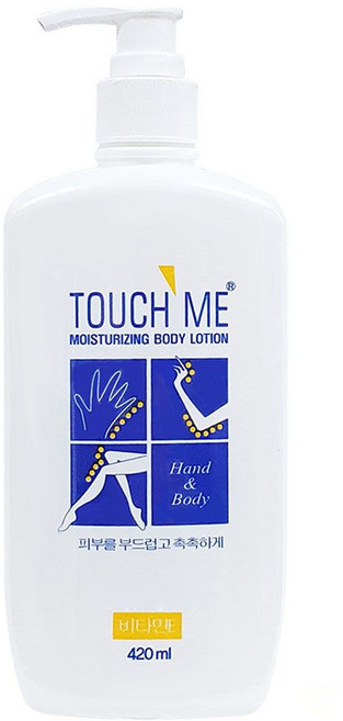 터치미 올리브영 퍼퓸 향좋은 여름 용 바디 로션 보습제 밀크 모이스처라이징 420ml, 1개