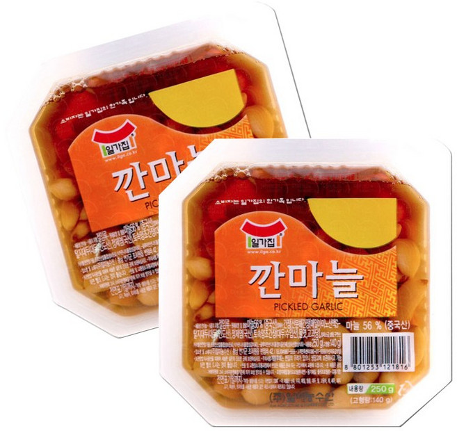 일미 일가집 깐마늘 250g 3개