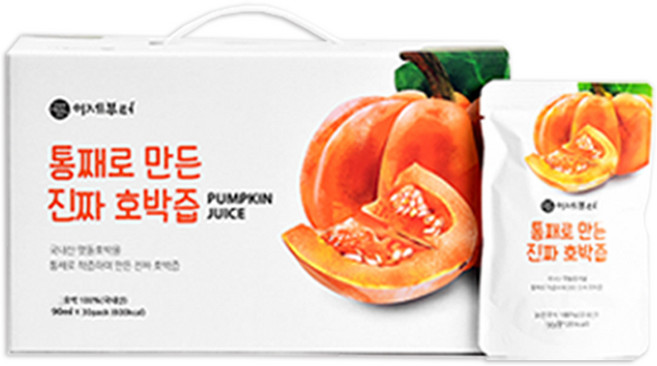 이제부터 통째로 만든 진짜 호박즙 30p, 2.7L, 1개