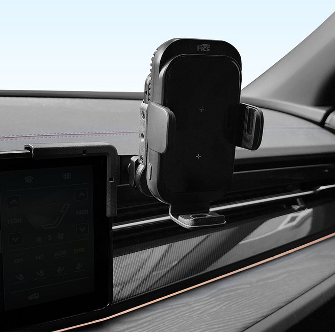 픽스 액티언 전용 차량용 핸드폰 충전거치대 세트(우측), 블랙, 1세트