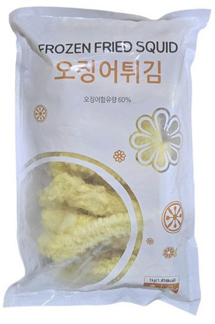 [현대프리마켓] 랜시 수제 오징어튀김, 1개, 1kg