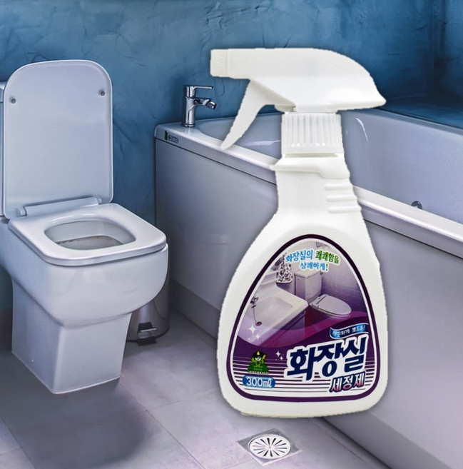 담배찌든때 2개 화장실 니코틴 천장곰팡이 욕실 변기 찌릉내 타일물때 청소제 클리너