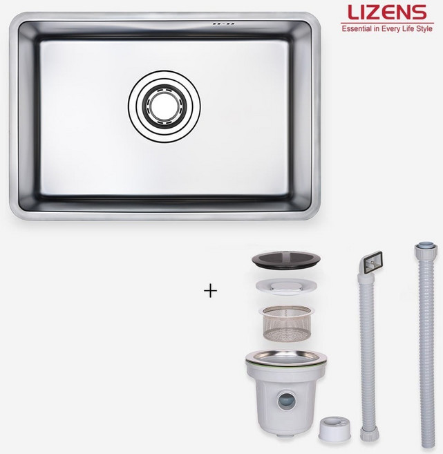 리젠스 LQ660 주방 사각싱크볼 교체 보조주방 원룸 투룸 싱글 용, 1개