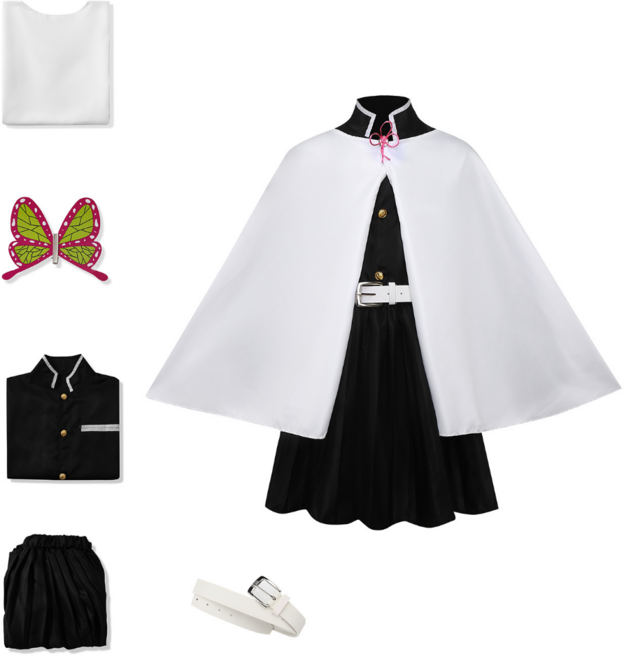 귀멸의 칼날 카나오 코스프레 남녀공용 풀세트 할로윈 파티 의상