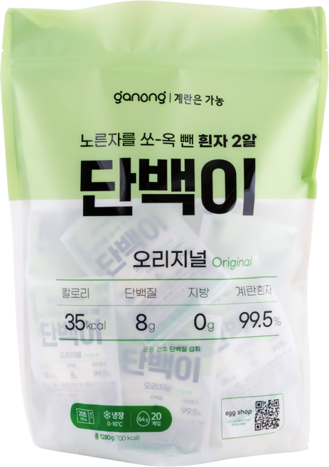 가농 단백이 40개입(에그 프로틴) 20개입 2팩, 10구, 4개