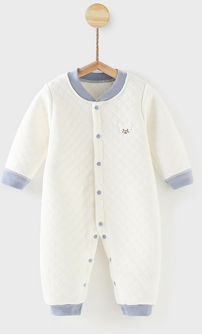 스타존 유아용 신생아 겨울 우주복 바디슈트 실내복 아기옷 아기내복 우주복 3층 보온 우주복