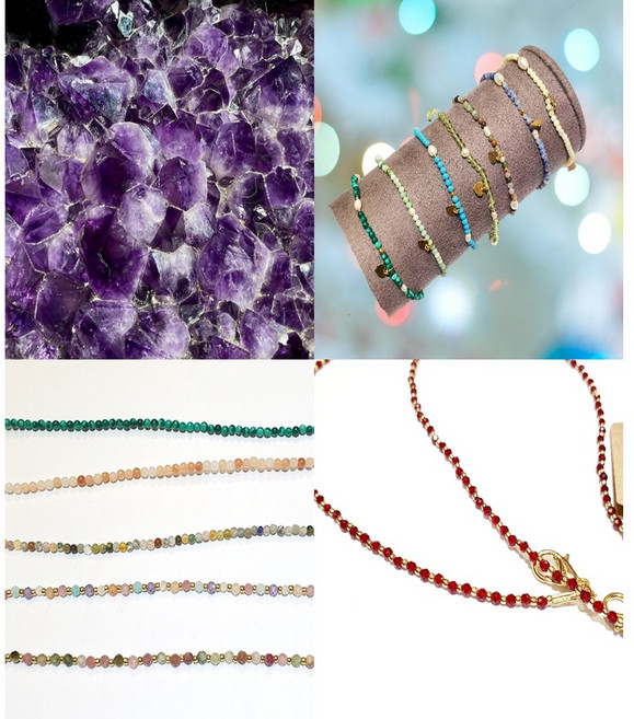 원석비즈 반지 팔찌 목걸이 diy 만들기 동대문 비즈공예 재료 악세사리부자재