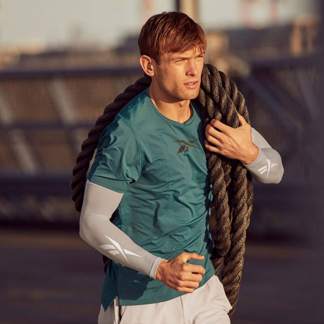 리복 컴프레션 팔뚝 암 슬리브 토시 아대 보호대 2개 1set, 그레이, 1세트