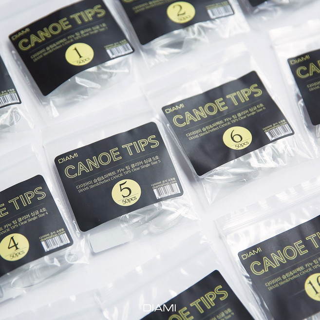 [당일출고] 다이아미 카누팁 클리어 리필 모든 사이즈, 50개, 11호