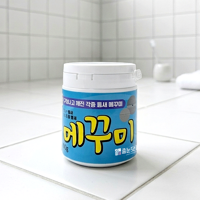욕실 화장실 타일 줄눈 보수제 메꾸미 100g/틈새 메꿈제 셀프 시공 세트, 1개