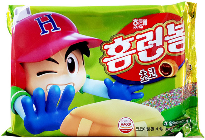 해태 홈런볼 초코 128gx6개(반박스)+사은품, 6개, 128g