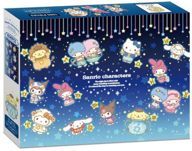 [예스24배송]산리오 캐릭터즈 직소퍼즐 1000피스 별자리 (SAN-A10-028), 단품, 단품, 1개