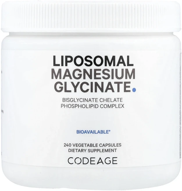 Codeage 리포소말마그네슘글리시네이트 베지 캡슐 240정, Codeage리포소말마그네슘글리시네이트베지캡슐240정, 1개 - 쿠팡