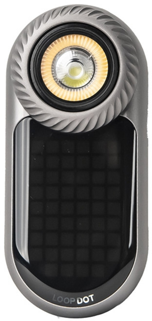 LOOP GEAR LOOPDOT 400流明 掌上遊戲多光源電筒, 鋁合金-太空灰, 1個