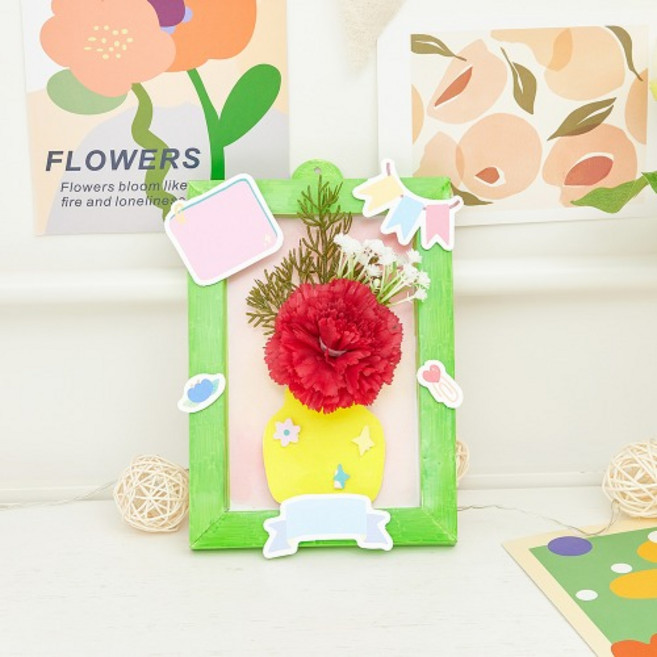 민화샵도 조화 액자 만들기, 아네모네, 1개, 아네모네 S230150D