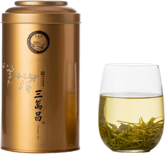 동정벽라춘 삼만창 2022년 진향 우전 녹차 200g, 1개입, 1개