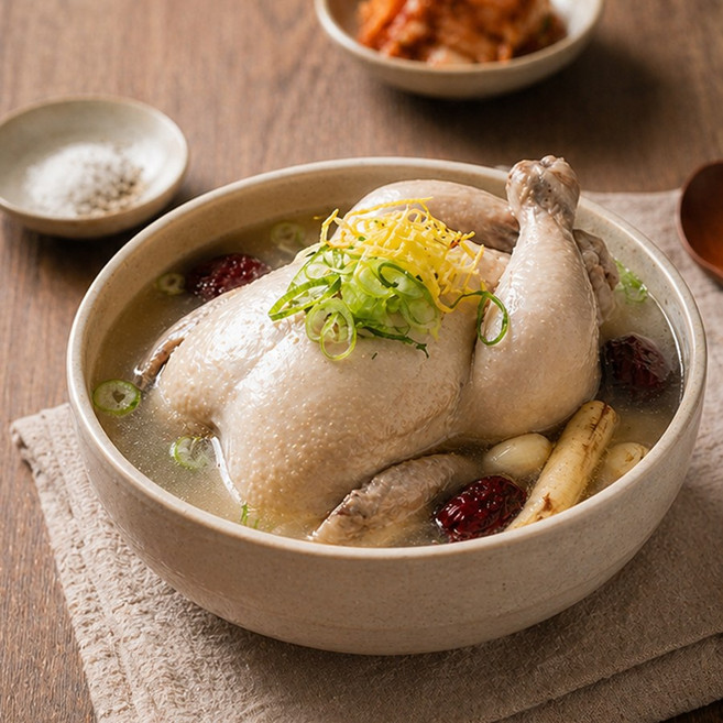 대끼리네 진한 삼계탕 반계탕 든든한 보양식 한끼 1kg 3봉, 750g x 2봉