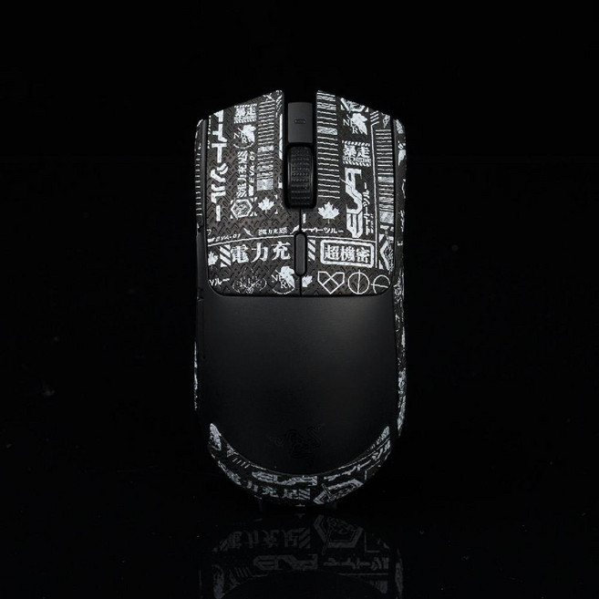 TBTL 레이저 바이퍼 V3 하이퍼스피드 마우스 그립 테이프 모음, EVA 블랙