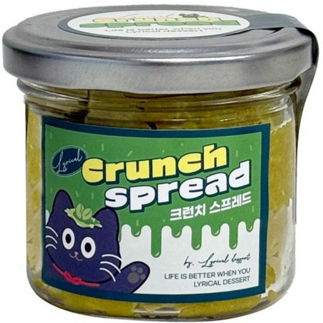 리리컬 두바이초콜릿 잼 피스타치오 카다이프 크런치 스프레드, 1개, 150g