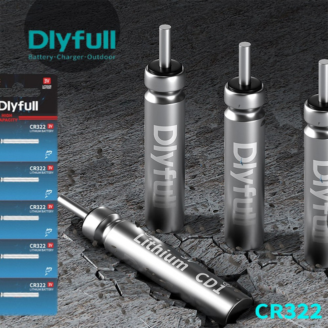 전자찌 배터리 DLYFULL CR311 CR322 CR425 CR435 100개입, CR3X22, 100개