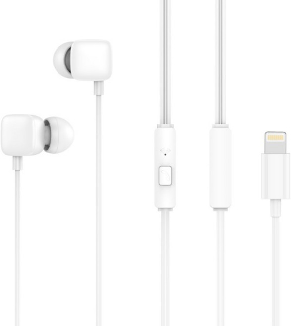 (지성아이엔씨) (유선 이어폰)플라이토 스테레오 유선 커널형 이어폰 (8핀/1.2m), 8핀/1.2m, 플라이토스테레오유선커널형이어폰