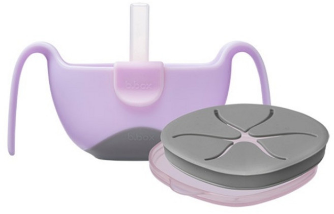 b.box 三用碗 240ml, 馬卡龍紫, 1組