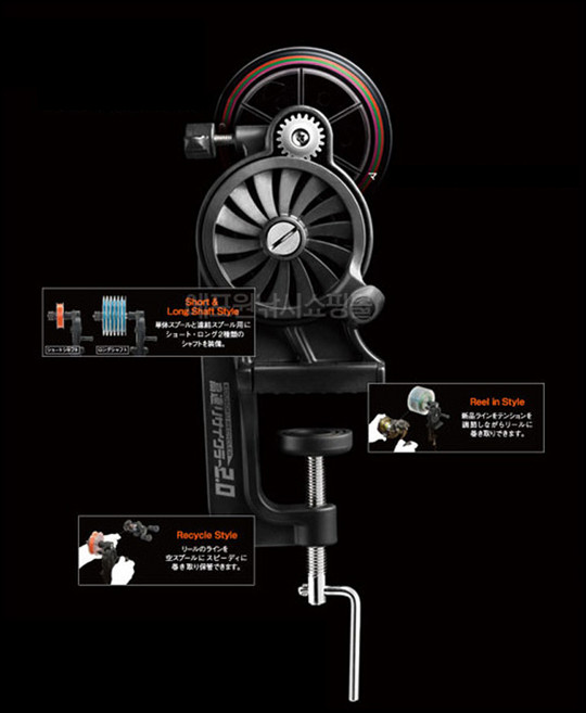 제일정공 하이스피드 고속 리사이클러 라인와인더 2.0, 단품, 1개