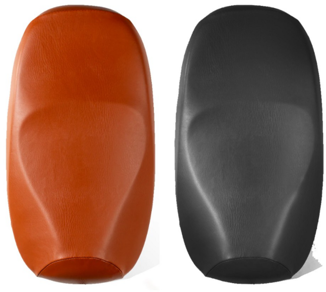 킹콩 오토바이 방석커버 시트보호 방수 탄성 전기 스쿠터 교체용 덮개, 2개, 베이지