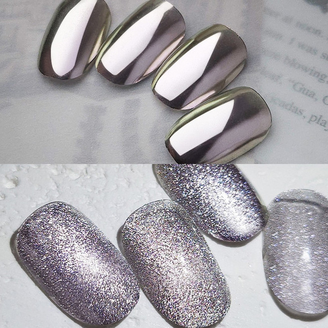 다이아미 자석 미러파우더 캣미파우더 5종 단품, 1개, 핑크